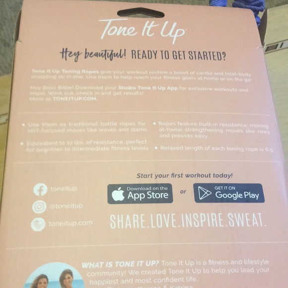 New Booty Band & Tone It Up Toning Ropes - Picture 12 of 14